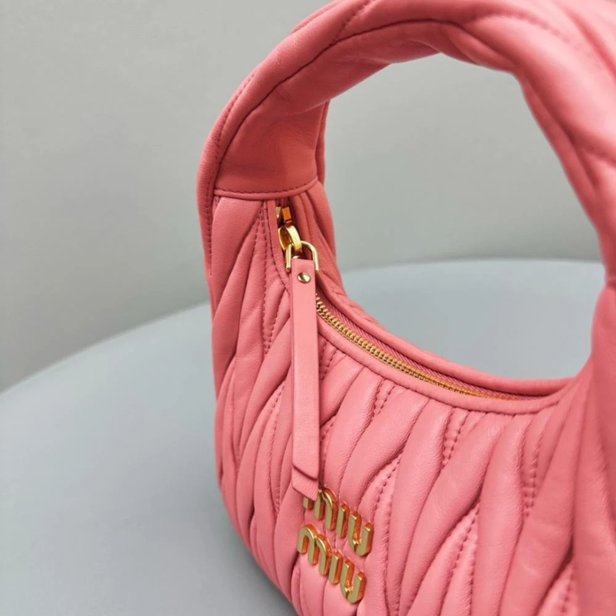 MIU MIU WANDER SHOULDER BAG IN MATELASSÉ NAPPA LEATHER